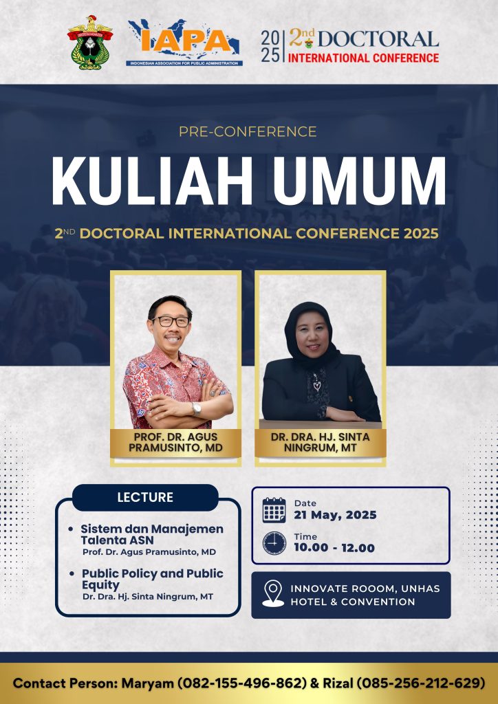 Agenda Pre Conference 2nd Doctoral International Conference 2025